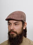 Кепка STETSON арт. 6610802 TEXAS VIRGIN WOOL/ SILK (бордовый)